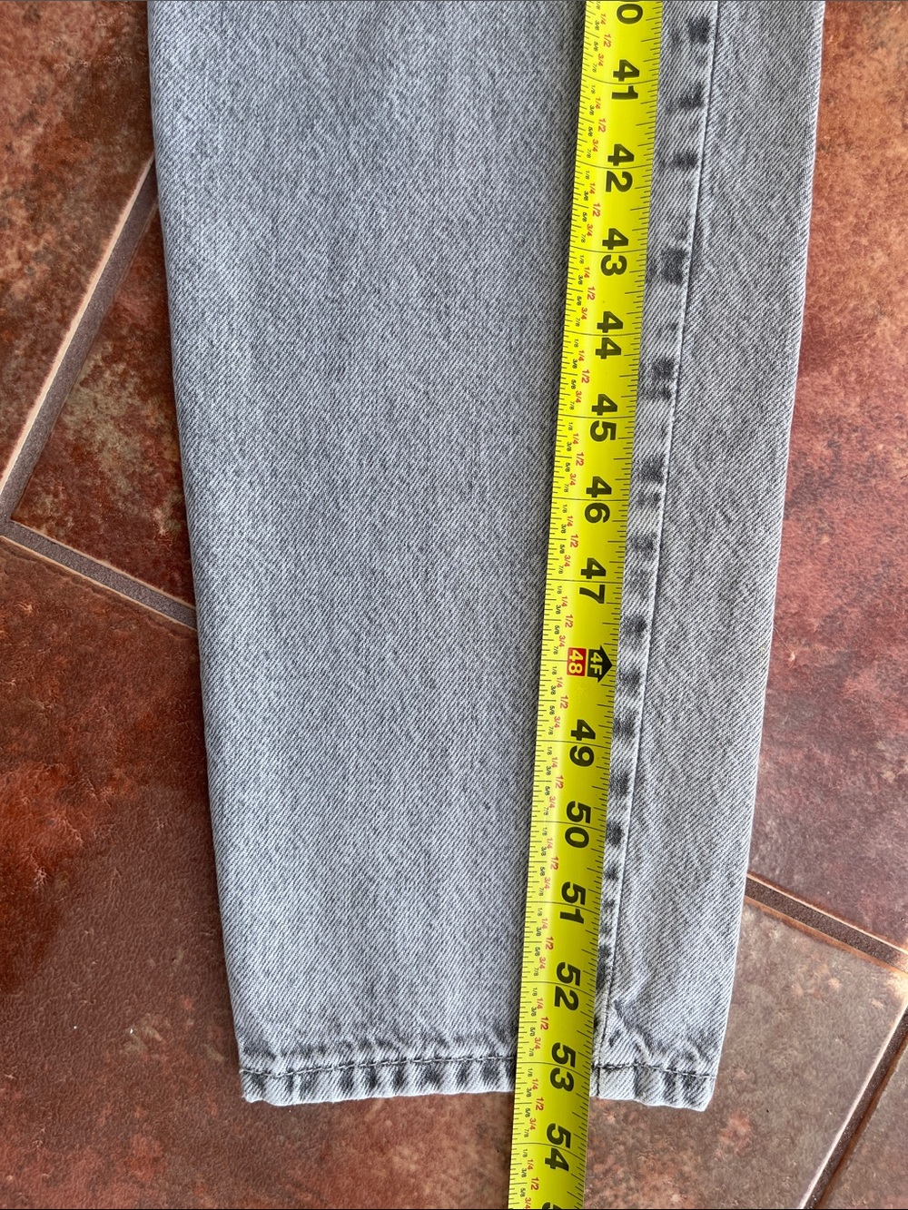 MANGO Gray Denim Utility Jumpsuit Belted Boiler Suit XS - Picture 13 of 13